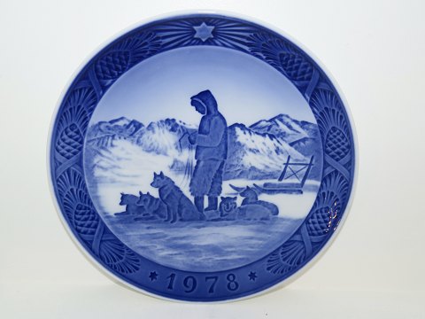 Royal CopenhagenJuleplatte 1978Grønland