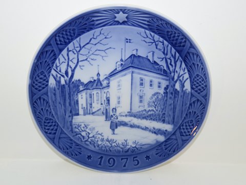 Royal CopenhagenJuleplatte 1975Marselisborg Slot