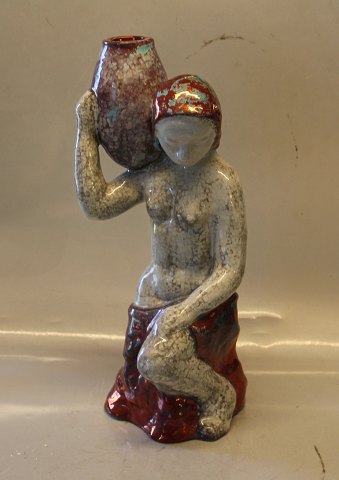 Michael Andersen Bornholm 4815-1 Woman with Jar  35 cm