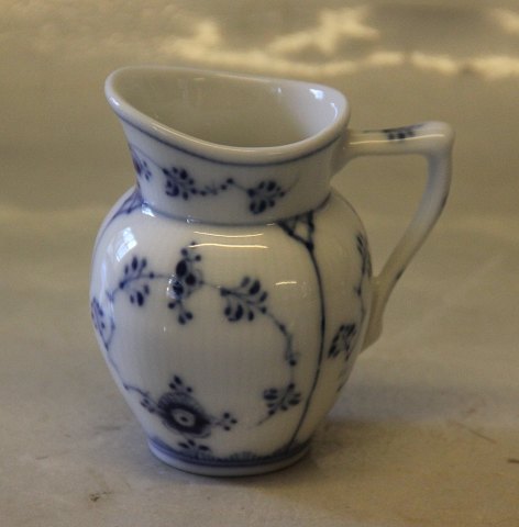 059-1 Creamer 8 cm / 0.12 liter (392) Blue Fluted Danish Porcelain