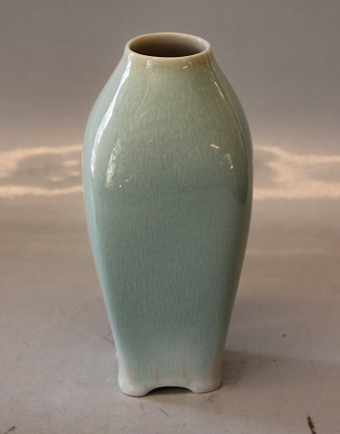 Royal Copenhagen Vase  Light green  crystal glaze ca. 42 cm Valdemar Engelhardt VEca 17 cm Valdemar Engelhardt VE 3-335 Pre 1900
