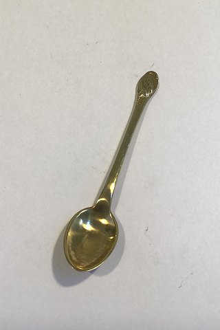 Evald Nielsen No 10 Sølv Kaffeske, forgyldt 