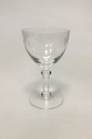 Holmegaard Rosenborg Rødvinsglas.
