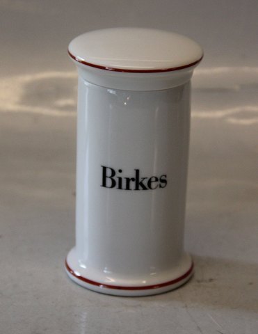 B&G - 497 Birkes (Poppy seeds) 11.5 cm Red line Bing & Groendahl White Dinnerware, Magnussen