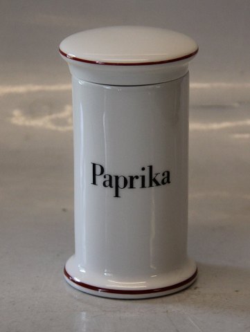 B&G 4606-497 Paprika 11.5 cm Red line Bing & Groendahl White Dinnerware, Magnussen