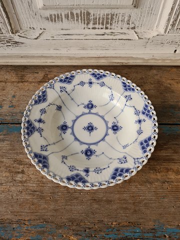 Royal Copenhagen Musselmalet helblonde lille dyb tallerken No. 1170