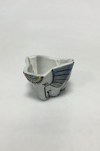Aluminia/Royal Copenhagen Stentøjsskål formet som Elefant af Jeanne Grut