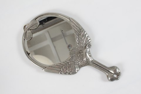 Hertz BallinArt and CraftHand mirror of pewter