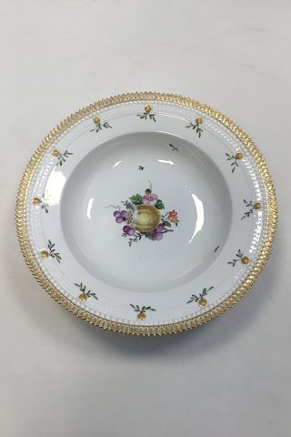Royal Copenhagen Flora Danica Juliane Marie Dyb Tallerken No 17/3545
