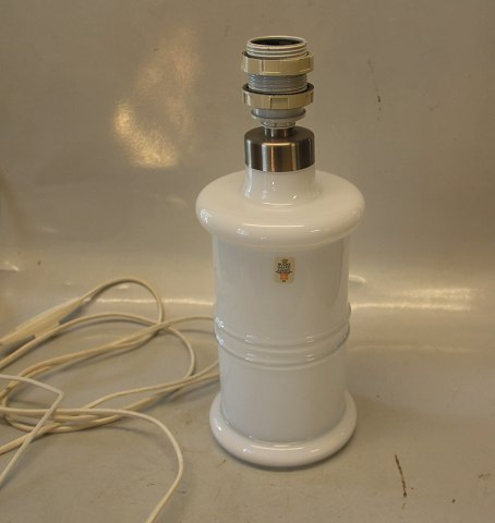 Apoteker hvid opal borlampe.24.5 cm + fatningHolmegaard