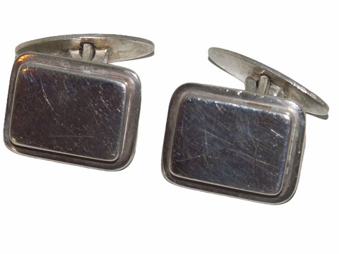 SølvManchetknapper fra ca. 1940-1960