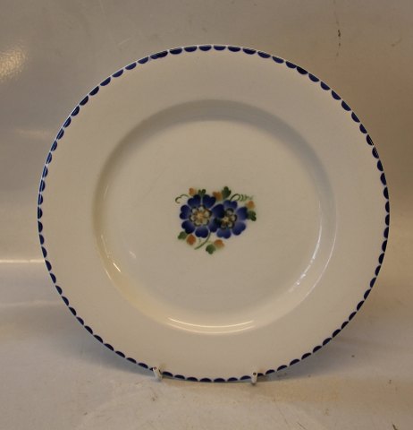 Geranium  II, Sterling Form Art Faience Dinnerware Aluminia Dinner plate 25.5 cm