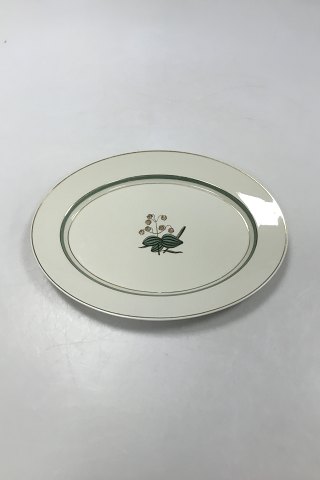 Royal Copenhagen Hjertegræs Oval Fad Rund Skål No. 884/9583