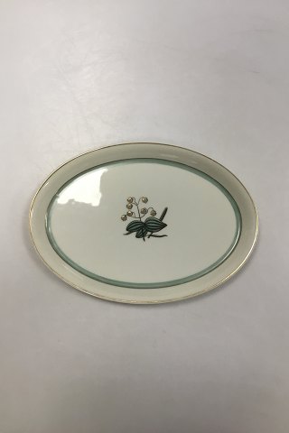 Royal Copenhagen Hjertegræs Oval Bakke No. 884/9405