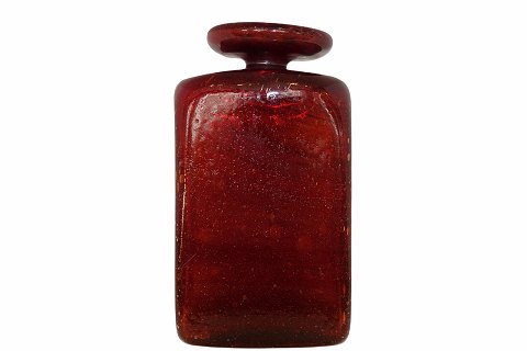 HolmegaardStor rød Lavaglas vase