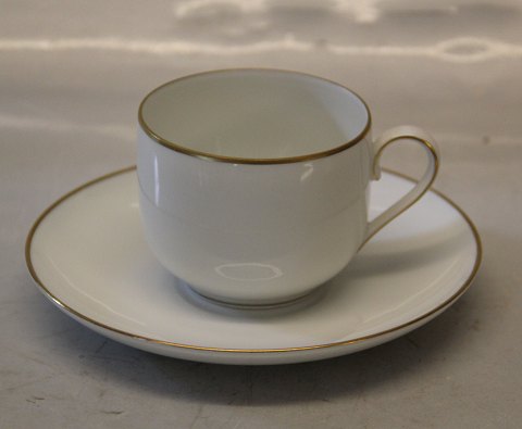 103 Chokoladekop 2.5 dl og underkop ca 16 cm  (475) B&G porcelæn  Årestrup - Aarestrup