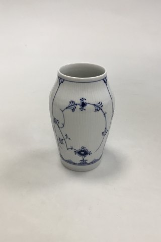 Royal Copenhagen Blue Fluted Plain Vase No. 384