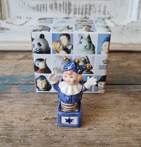 Royal Copenhagen figure - Fool from the series "Toys mini collection" no. 142