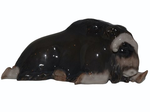 Rare Royal Copenhagen figurineMusk Ox from 1898-1923