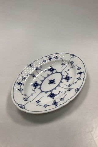 Bing and Grondahl Blue Traditional Blue Fluted Oval Serving Platter No. 316