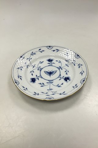 Bing and Grondahl Butterfly with Gold Lunch Plate No. 26