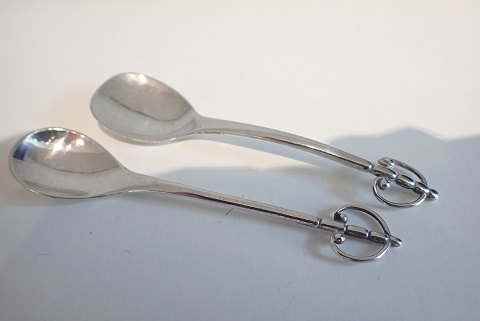 2 stk. Georg Jensen saltskeer i forskellig alder. # 48. Sælges individuelt til forskellig pris.