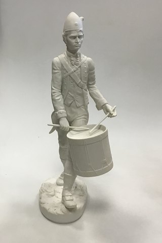 Bing & Grondahl Bisque figurine of "American Drummer Boy, 1st Maryland circa 1776"