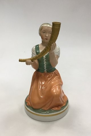 Royal Copenhagen Figurine Girl with the Golden Horn No. 12242