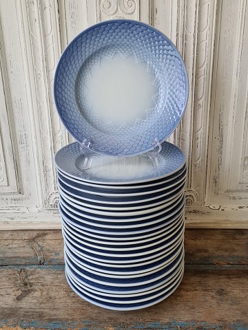 B&G Blå Tone Hotelporcelæn middagstallerken No. 716/1009Diameter 25 cm.