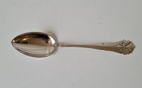 Fransk lilje dessertske i sølv 18 cm.