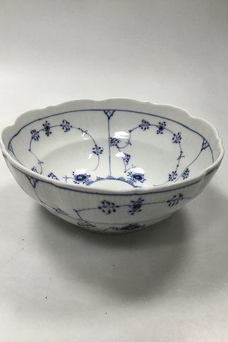 Royal Copenhagen Musselmalet Riflet Salatskål No. 191