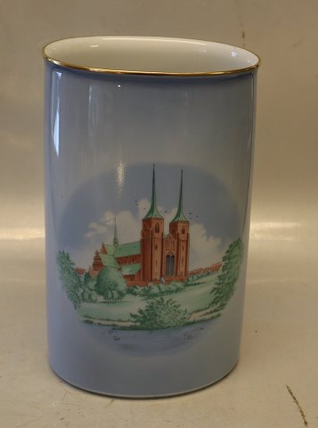 3542-5402 Vase 25 cm Dybbøl Mølle Roskilde Domkirke Limted 397 af 3500 B&G Danmarksstellet med danske motiver