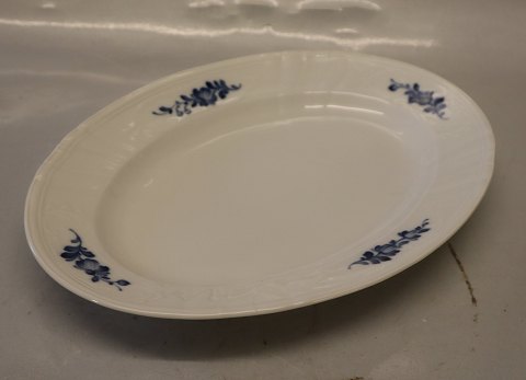 10-12005 Oval serving platter 30.5 x 21.5 cm Blue Flower Juliane Marie Tableware
