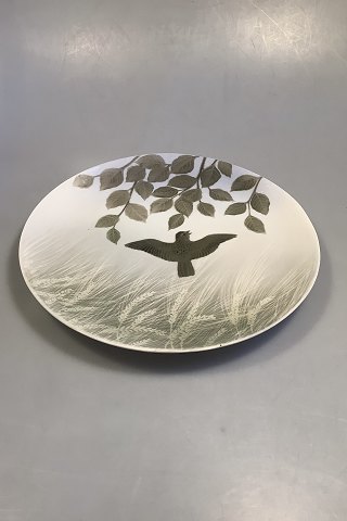 Royal Copenhagen Art Nouveau Unika vægtallerken af Gerhard Heilmann fra 1898 No 6831