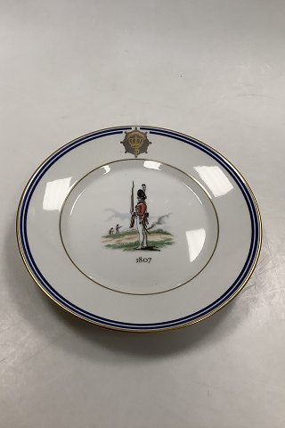Royal Copenhagen Uniformer fra Den Kongelige Livgarde 1807Måler 22cm / 8.66 inch