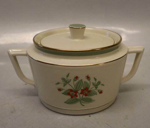 1010-9479 Sugar bowl w lid 7 x12 cm Fensmark # 1010 Royal Copenhagen 