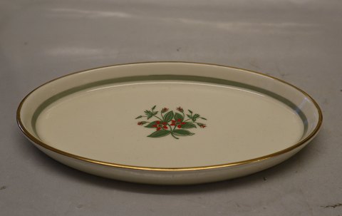 1010-9499 Oval fad 21.5 x 13.5 cm  Fensmark #1010 Kongelig Dansk Spisestel