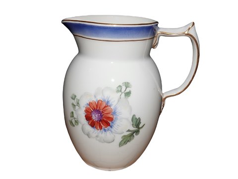 Blå Kant og Blomster