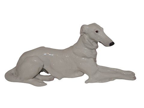 Bing & GrøndahlStor og sjælden figur af Borzoi Mynde