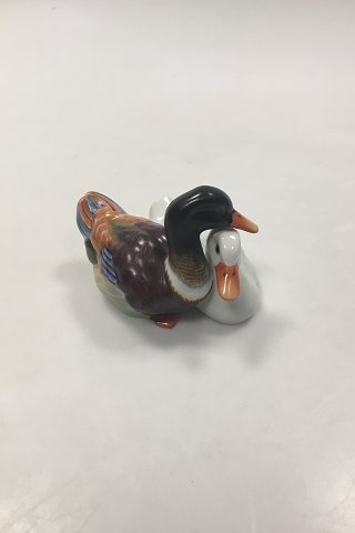 Herend Hungary figurine with ducks No. 5036