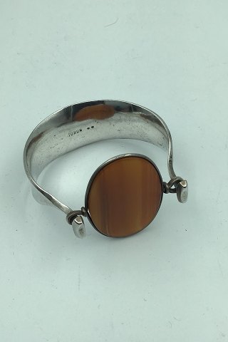 "Georg Jensen" Vivianna Torun Bülow-Hübe Silver Bracelet Private Workshop Biot Unique