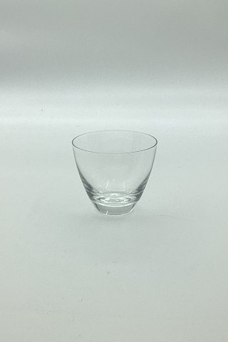 Hvidt "Copenhagen" hedvinsglas fra Holmegaard Glasværk