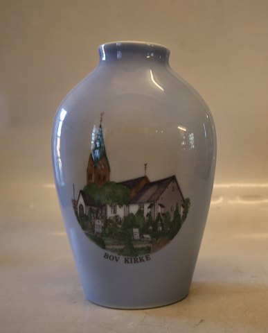 Bing & Grøndahl B&G 1381-5239 Vase Bov Kirke 18 cm