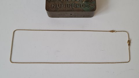 Georg Jensen necklace in gold-plated sterling silver 45 cm.