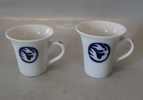 Kaffekop 8  cm  og underkop 14,3 cmLin Utzon Rosendahl H.C. Andersen