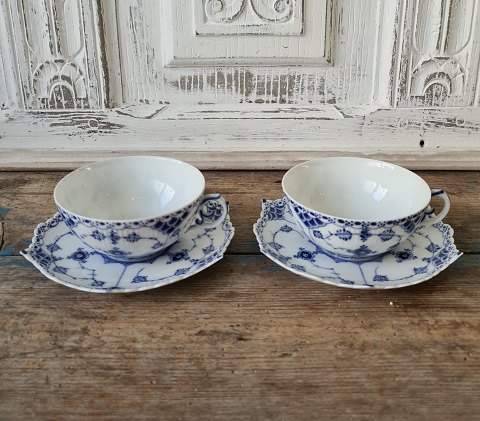 Royal Copenhagen Musselmalet helblonde tekop No. 1130 - 1898-1923