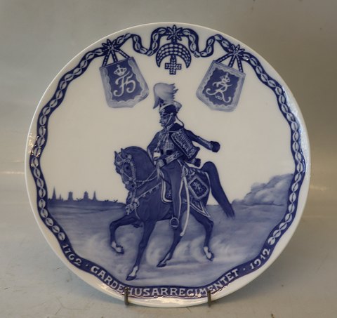 1762-1912 150 year of the Royal Gaurdsmen 24 cm 135# Royal Copenhagen Collector Plate 