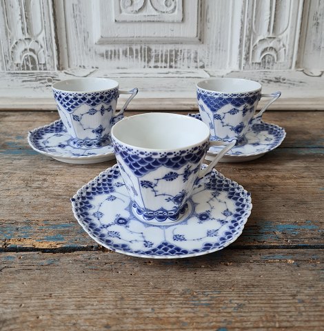 Royal Copenhagen Musselmalet helblonde kaffekop No. 1036 - 1898-1923