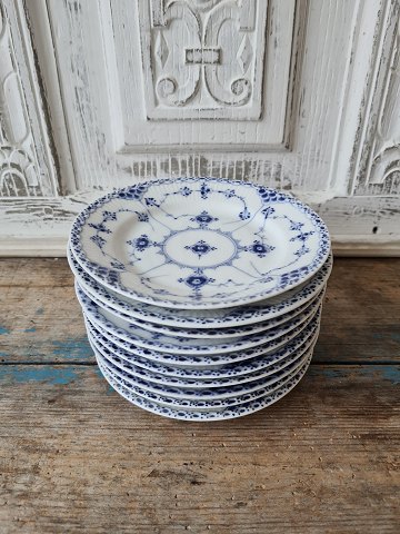 Royal Copenhagen Musselmalet halvblonde kagetallerken no. 575 - 15,5 cm. 1898-1923