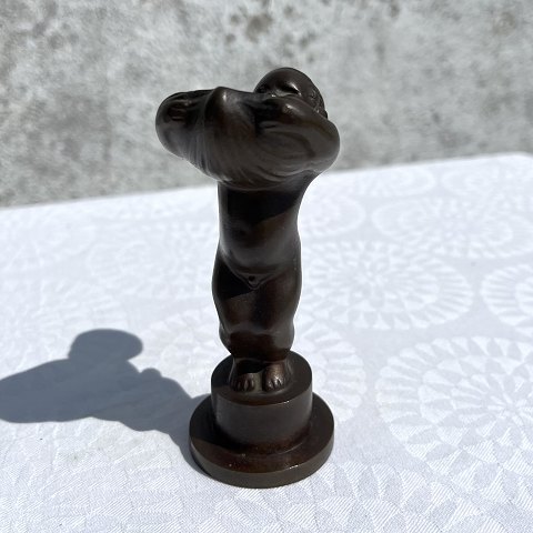 Jens Jacob BregnøBronze figureFaun with seashells* 1200 DKK